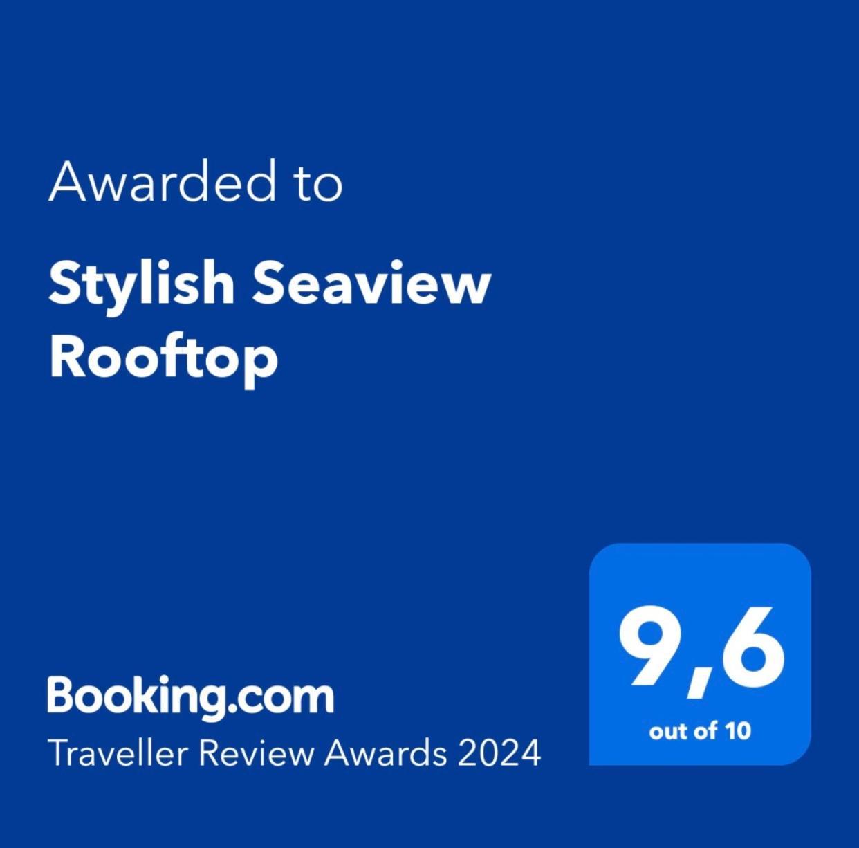 Stylish Seaview Rooftop Thessalonique Extérieur photo